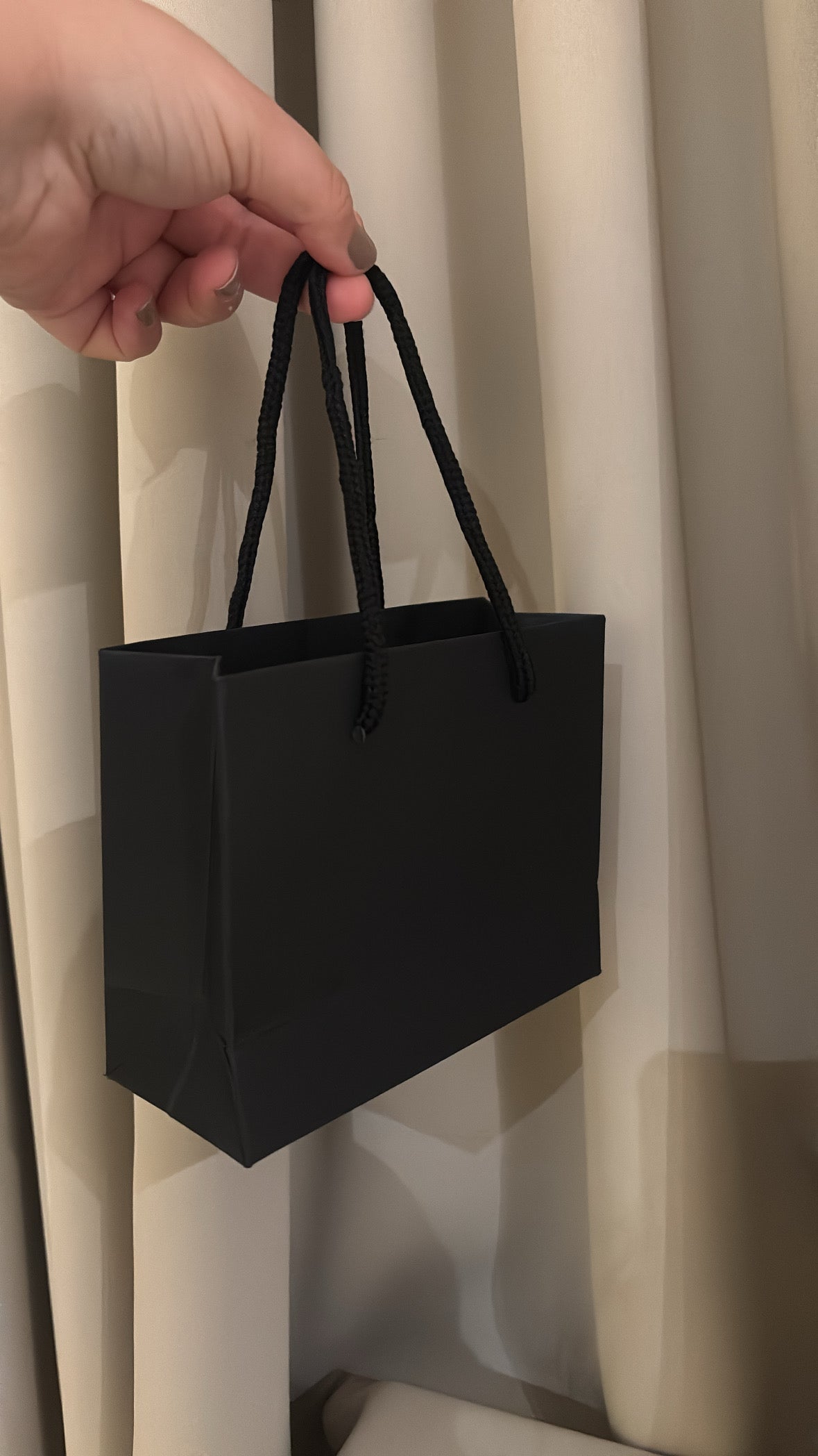 Luxe zwart tasje