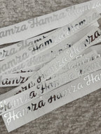 Vinyl sticker | zilver