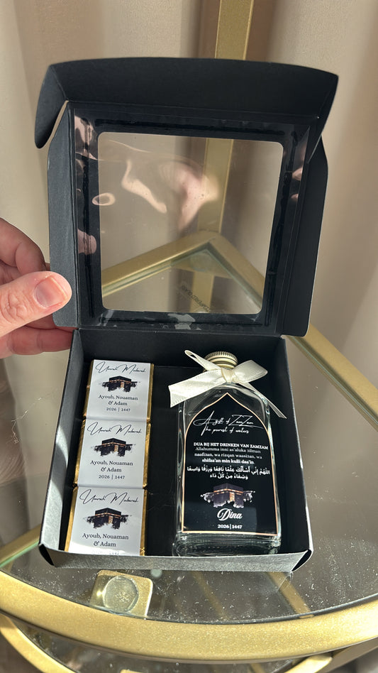 Umrah Mubarak giftset | chocolaatjes