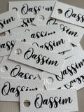 Hanglabels met naam || 5x2
