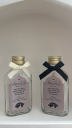 Face the Qibla, drink three sips flesjes 100ML
