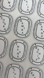 Gepersonaliseerde Diptyque-stijl stickers
