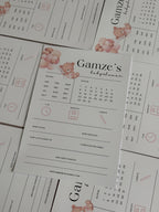 Babyshower voorspellingen invulkaart