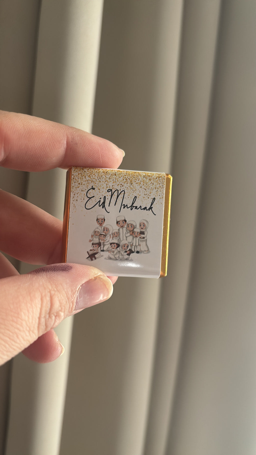 Eid Mubarak mini chocolade