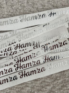 Vinyl sticker | zilver