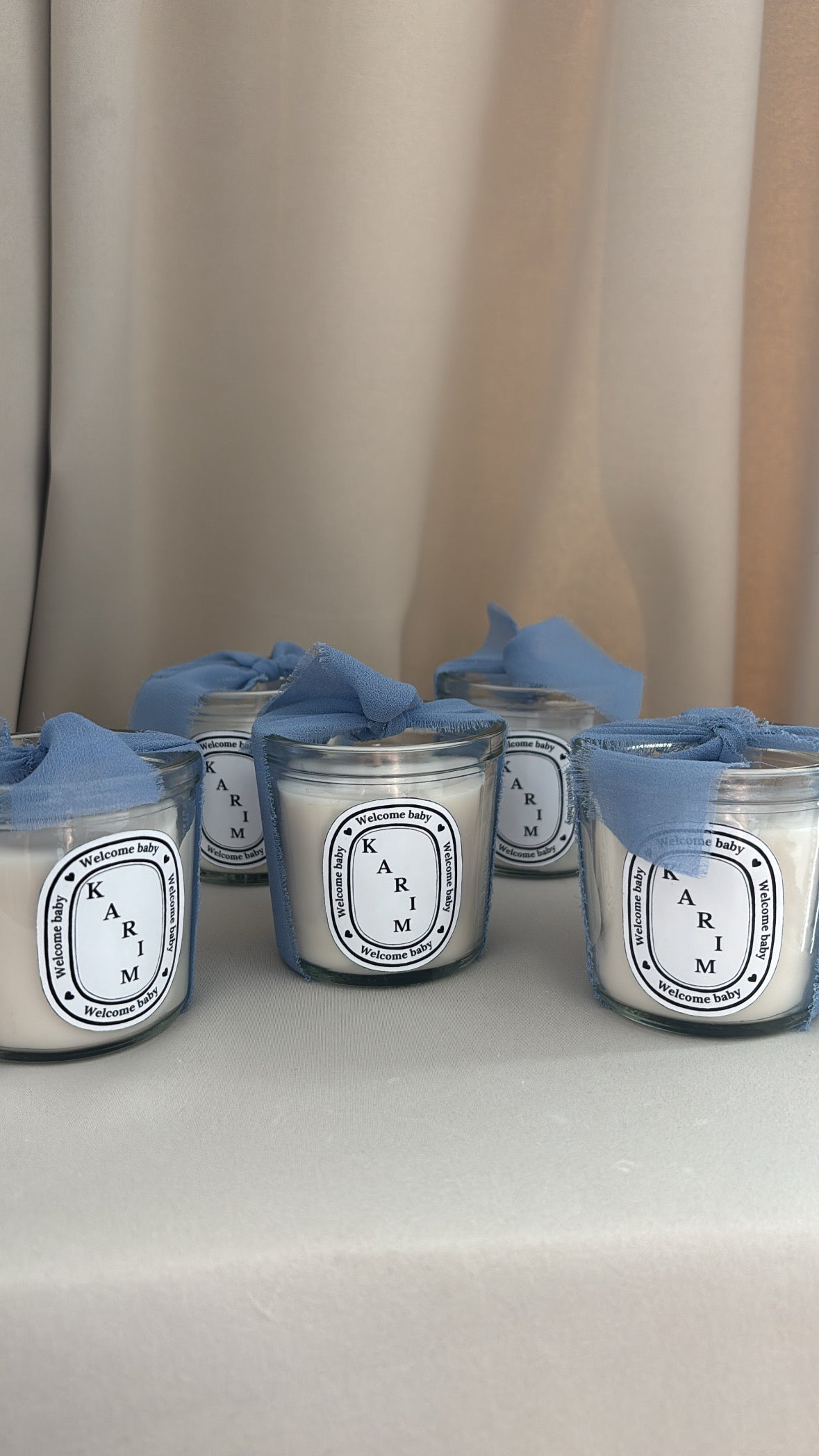 Gepersonaliseerde Kaars Diptyque-stijl
