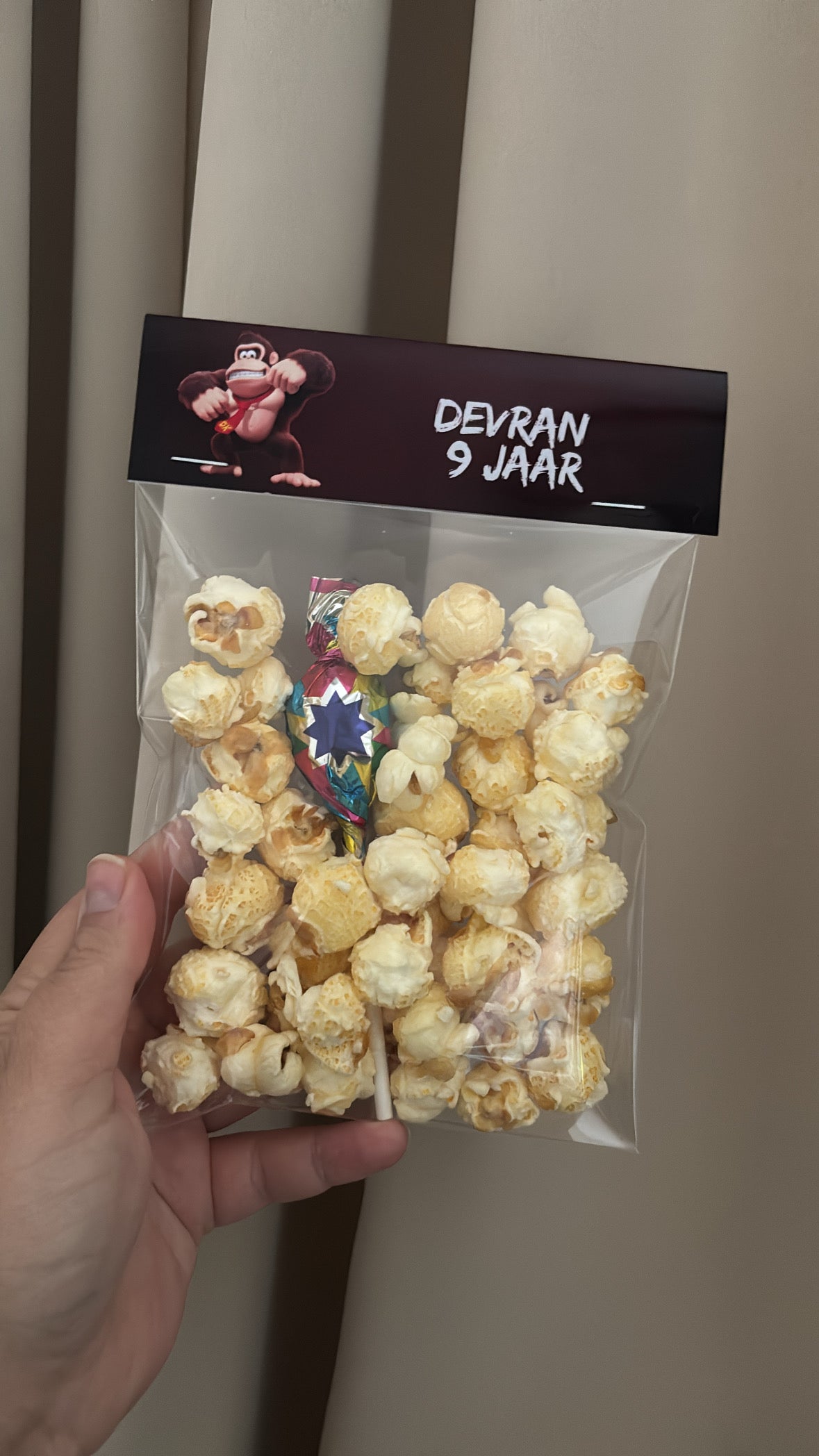 Traktatiezakjes | kies je thema met popcorn
