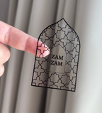 Zamzam stickers | transparant