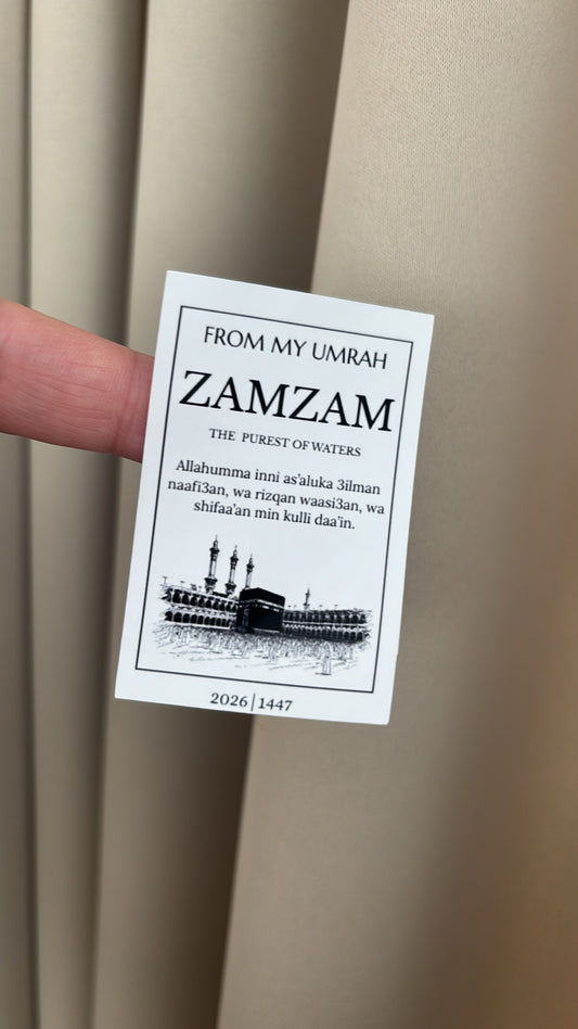 From my umrah stickers
