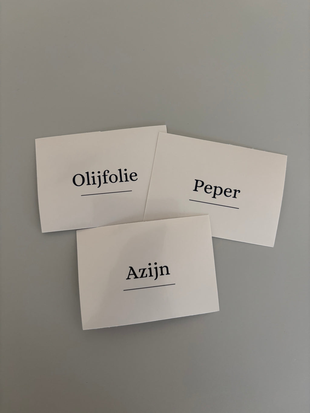 Labels 7x5 | beige