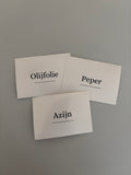 Labels 7x5 | beige