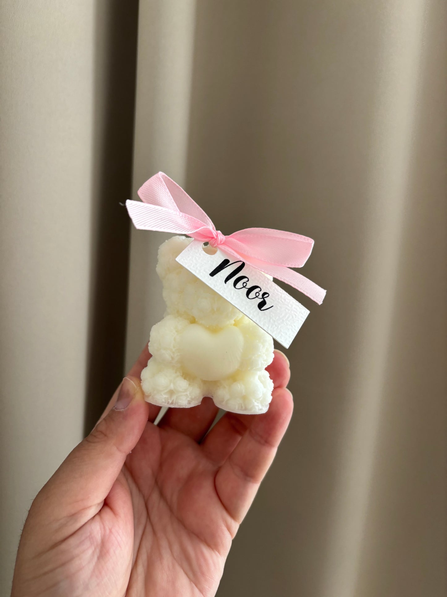 Teddybeer kaars | bedankje