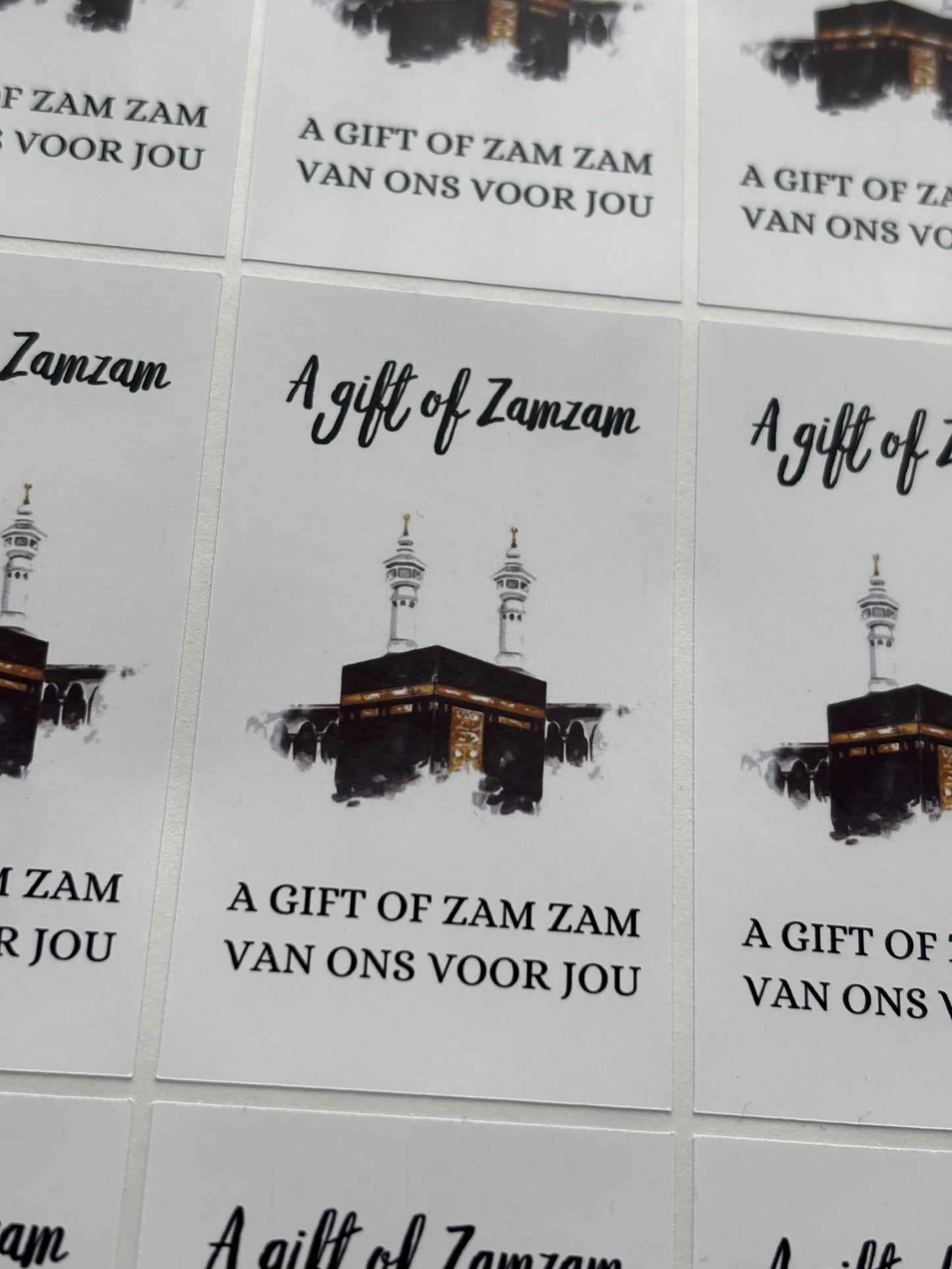 Umrah Mubarak stickers |