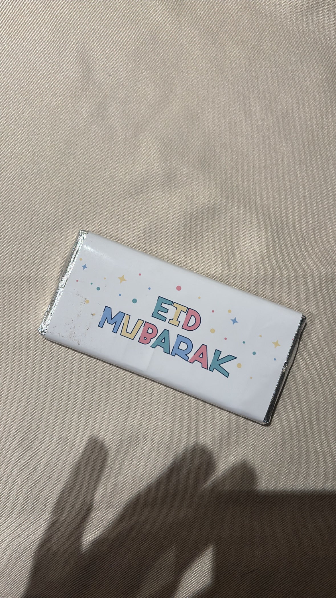 Eid Mubarak chocoladereep