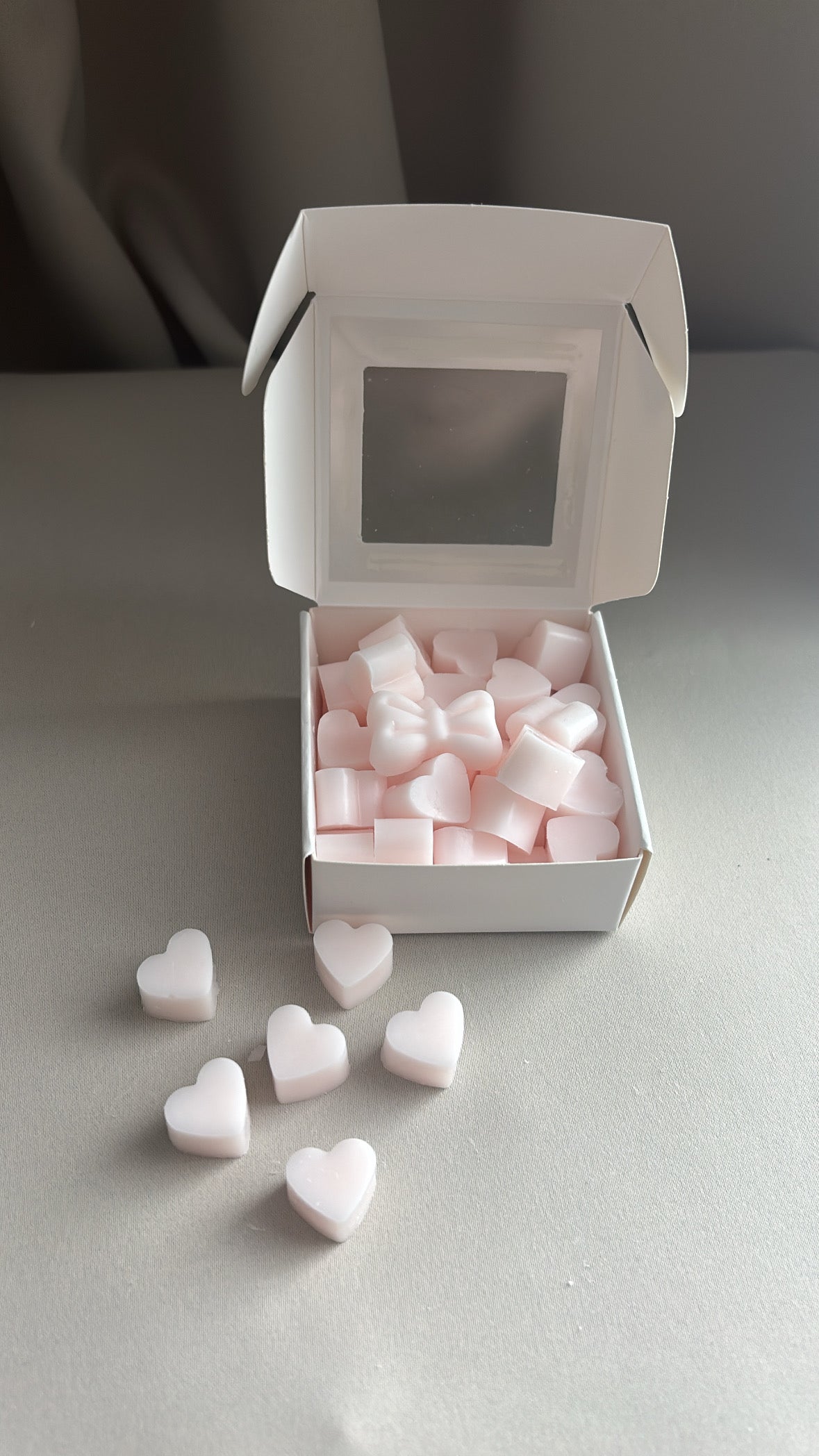 Waxmelts lavendel hartjes