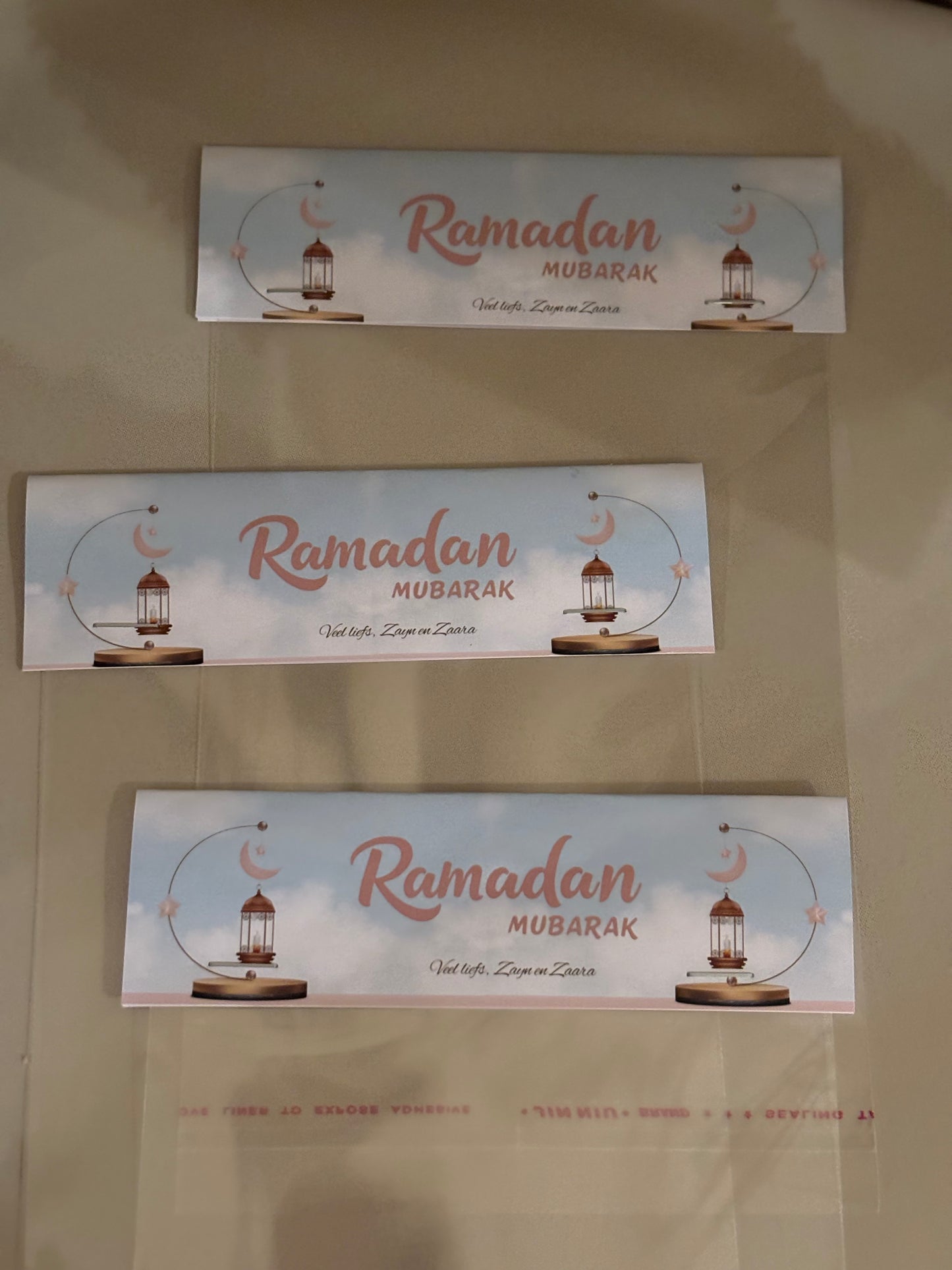 Ramadan / Eid Mubarak zakjes