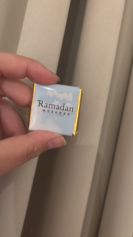 Ramadan / Eid Mubarak mini chocolaatjes