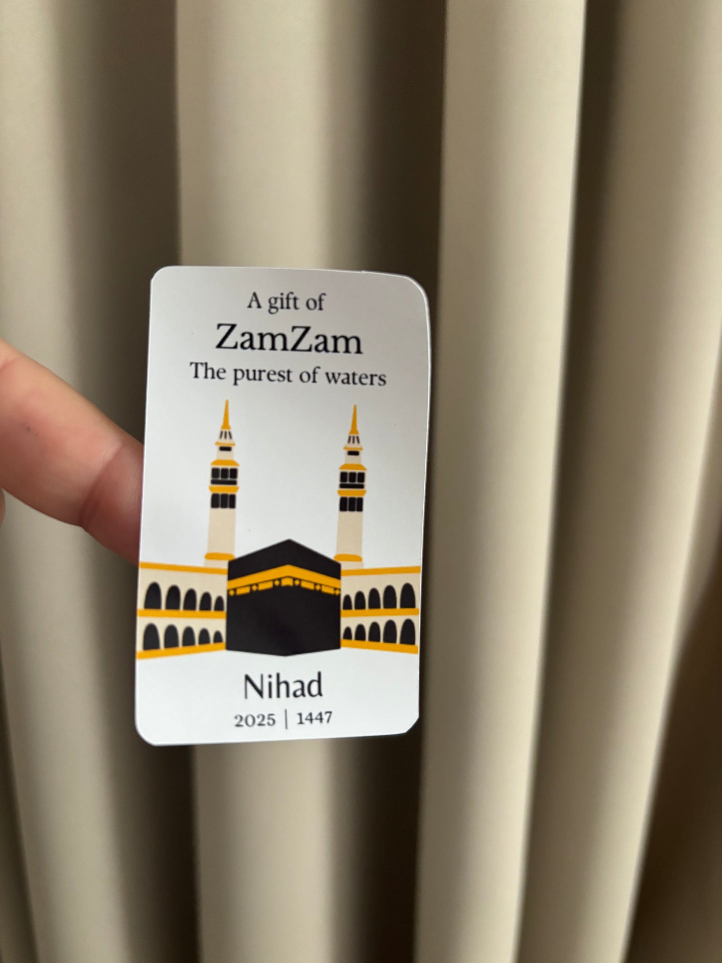 A gift of zamzam || stickers