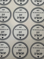 Het schooljaar zit D’ROP stickers