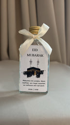 Eid Mubarak zamzam flesje met dua