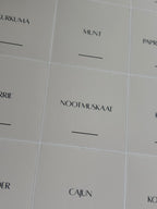 Kruidenlabels| licht beige |Alta
