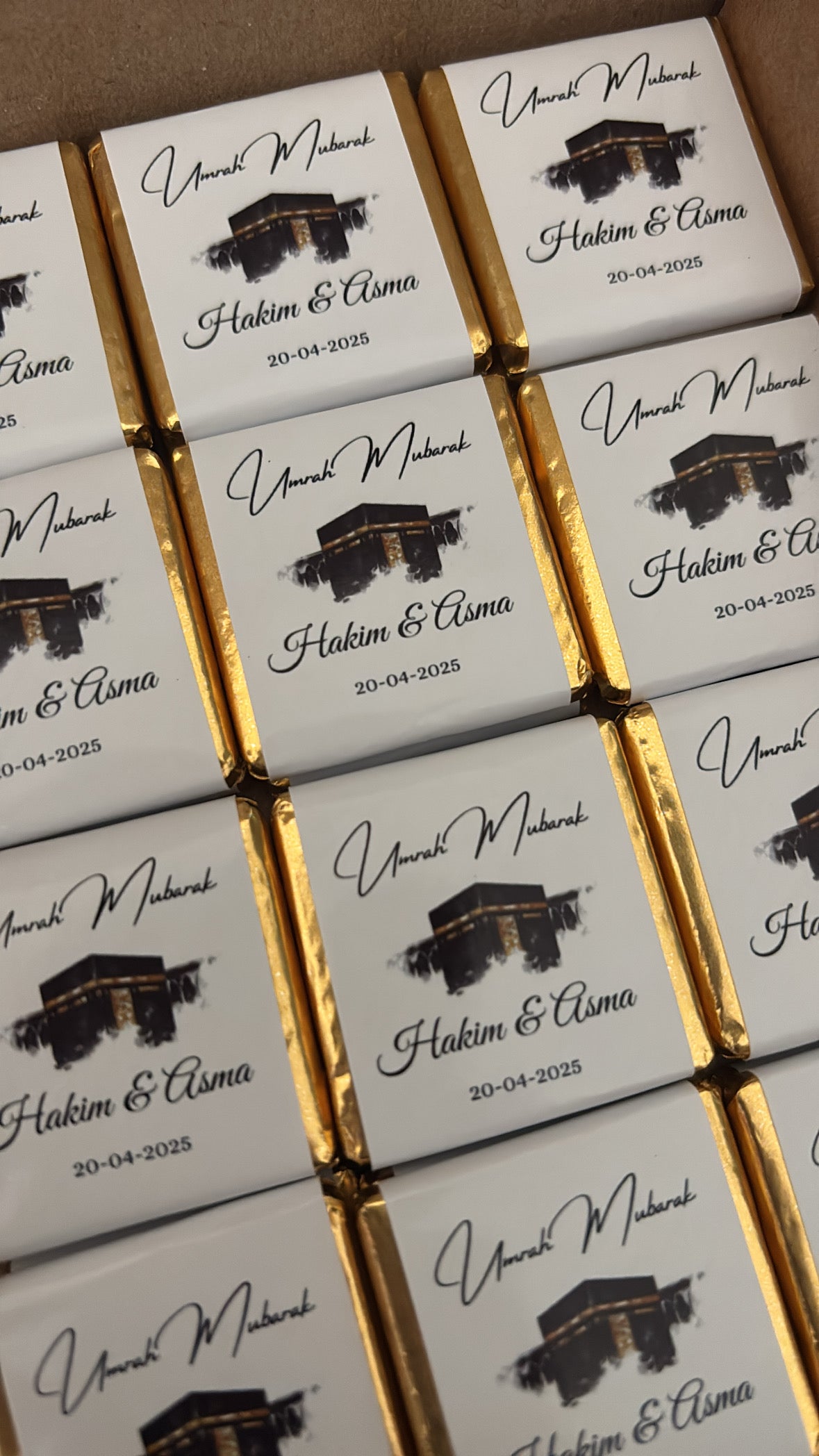 Umrah & Hadj mini chocolade
