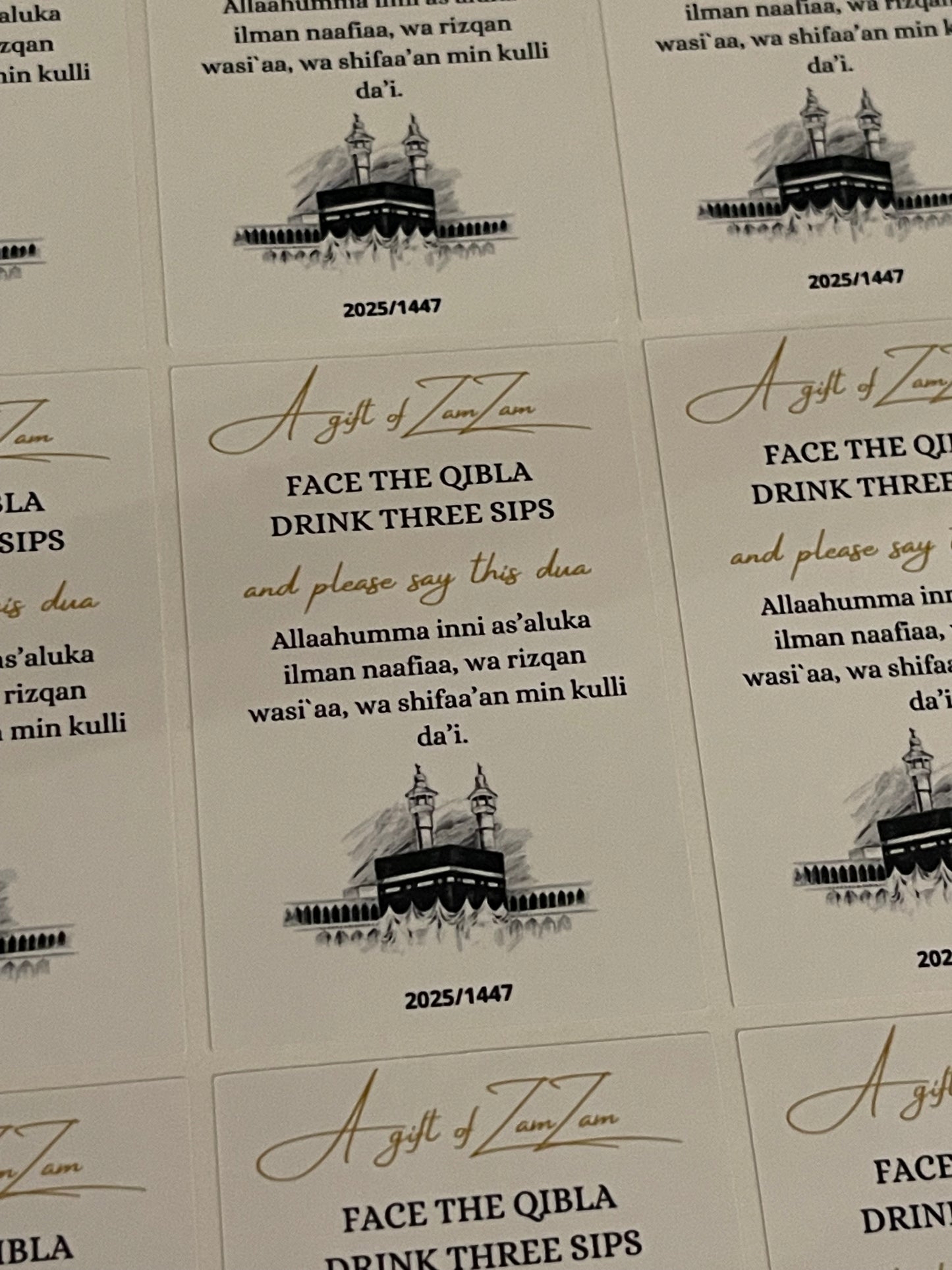 Zamzam stickers