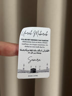 Umrah Mubarak || zamzam stickers