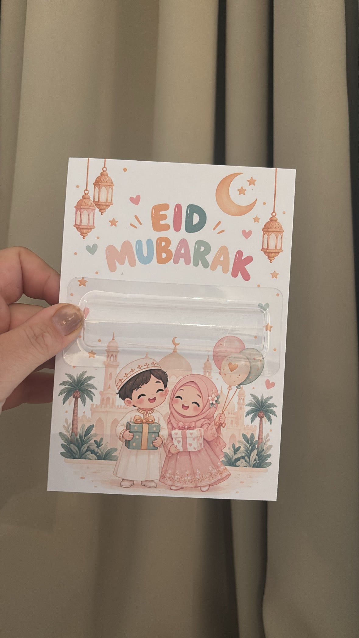 Eid Mubarak geldkaart