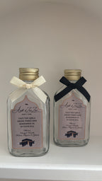 Face the Qibla, drink three sips flesjes 100ML