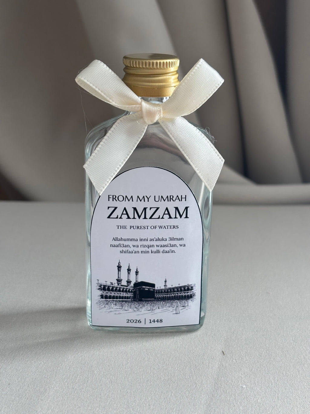 From my Umrah zamzam flesje 50ML