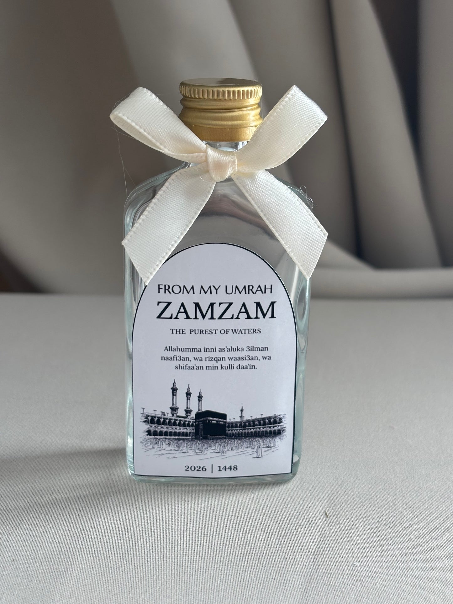 From my Umrah zamzam flesje 50ML
