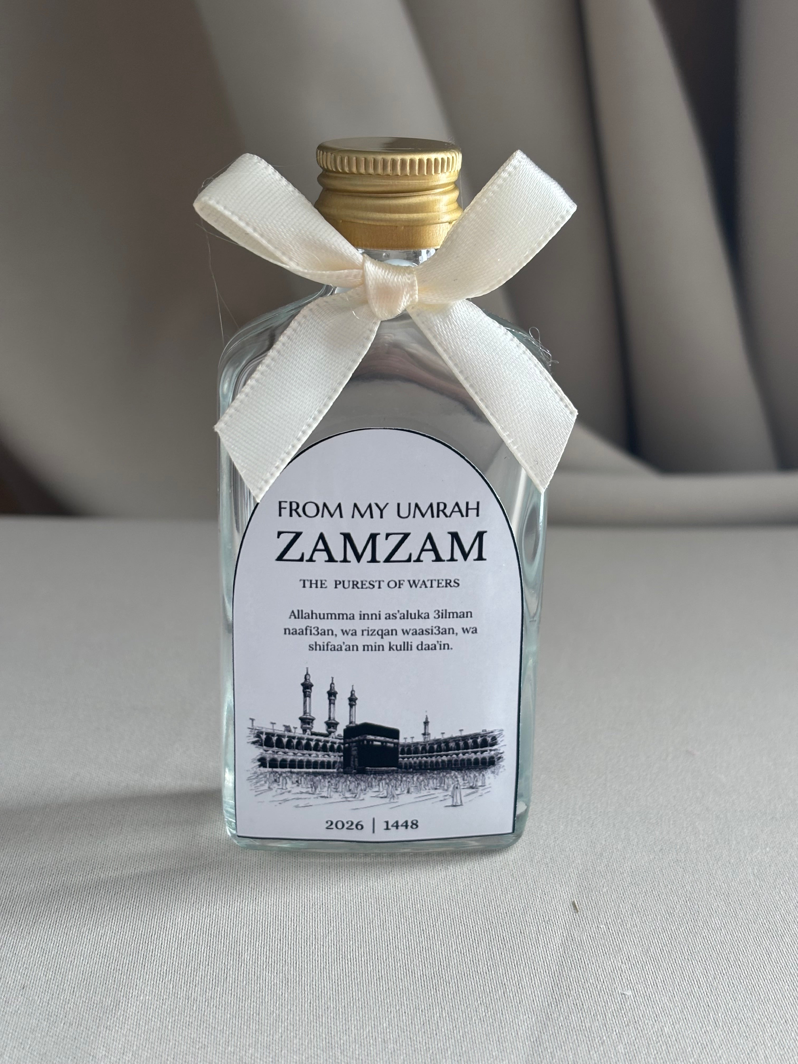 From my Umrah zamzam flesje 50ML