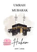 Umrah & Hadj Mubarak lijst