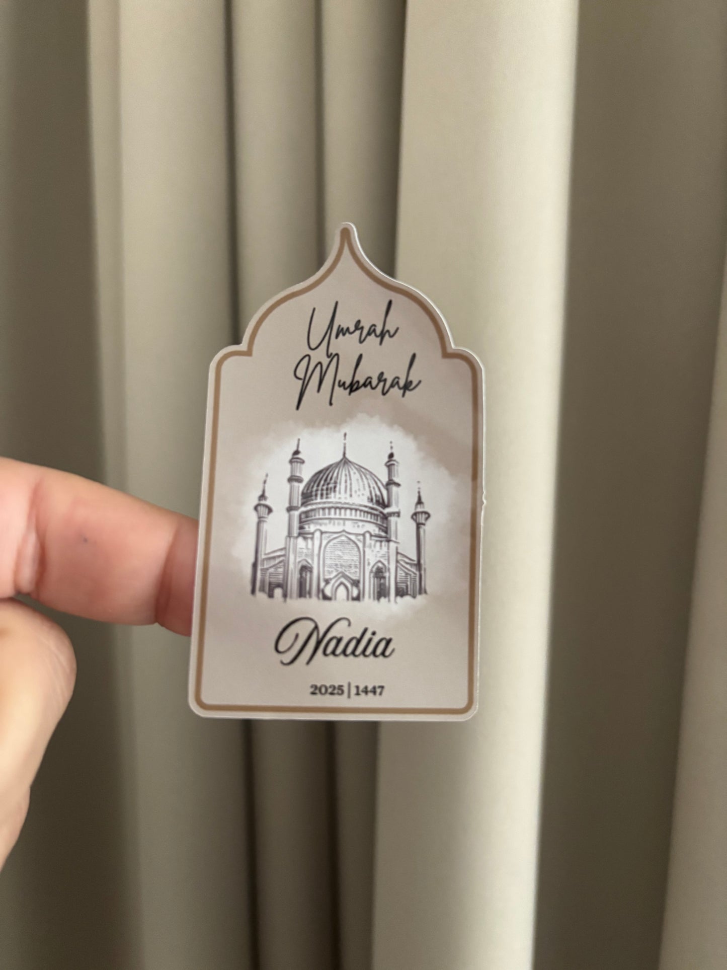 Umrah mubarak (nude) stickers