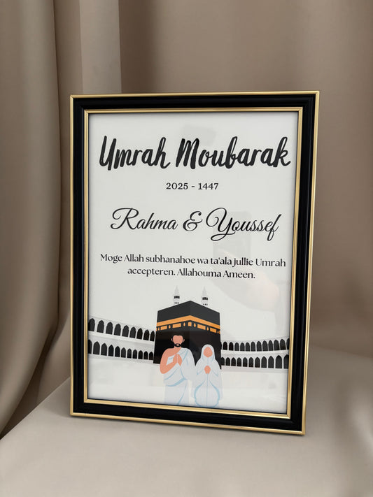 Umrah Mubarak lijst | kies je ontwerp
