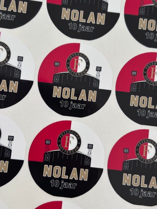 Traktatie stickers | wij ontwerpen