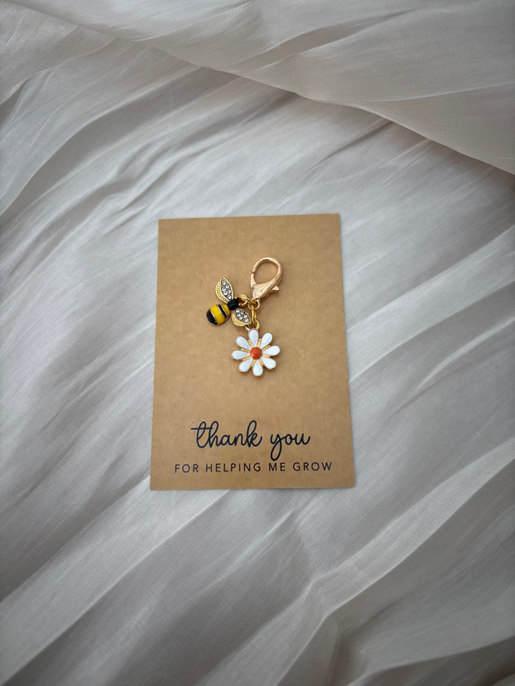 Thank you | for helping me grow