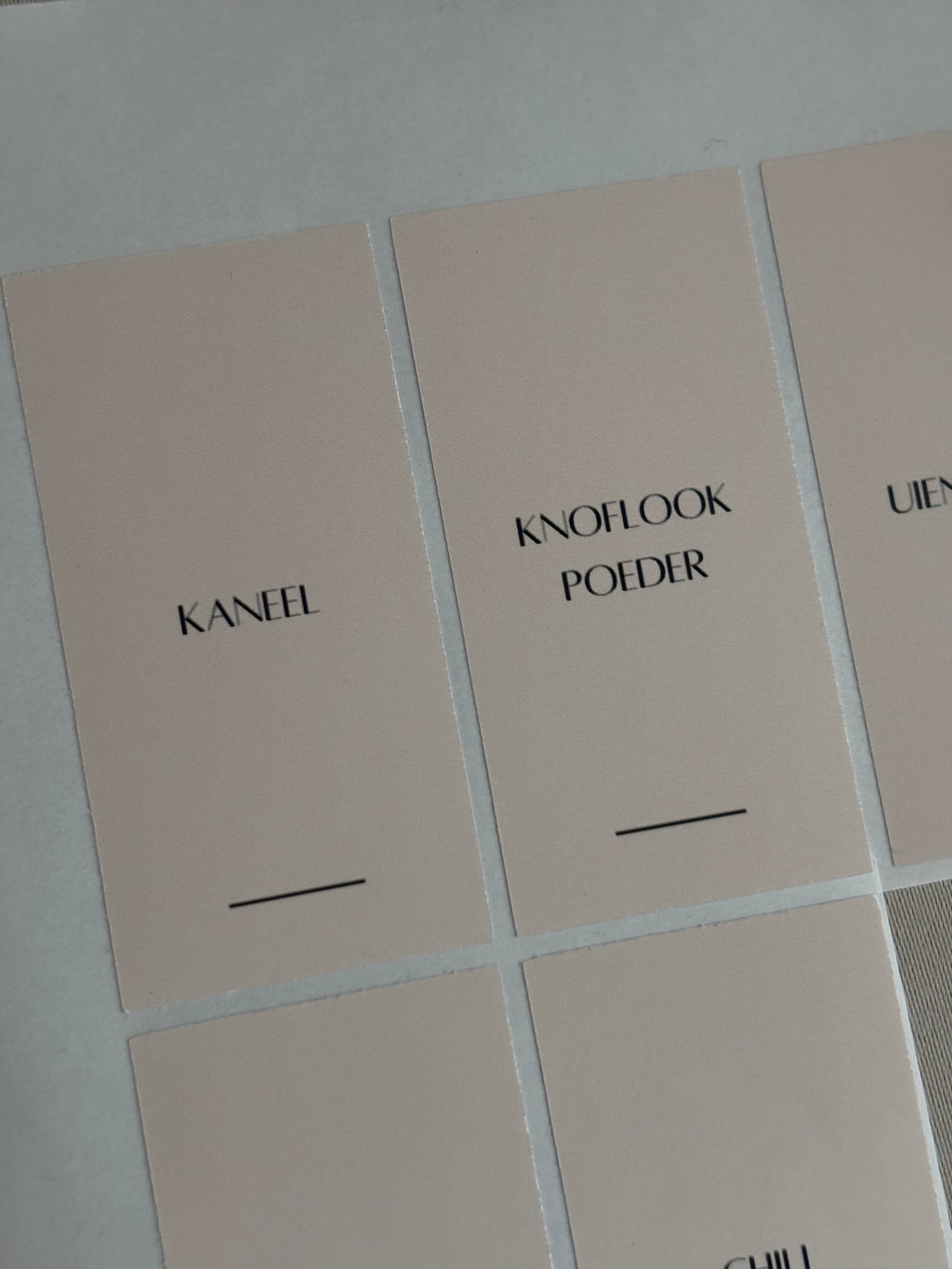 Kruidenlabels | ALTA 3x6