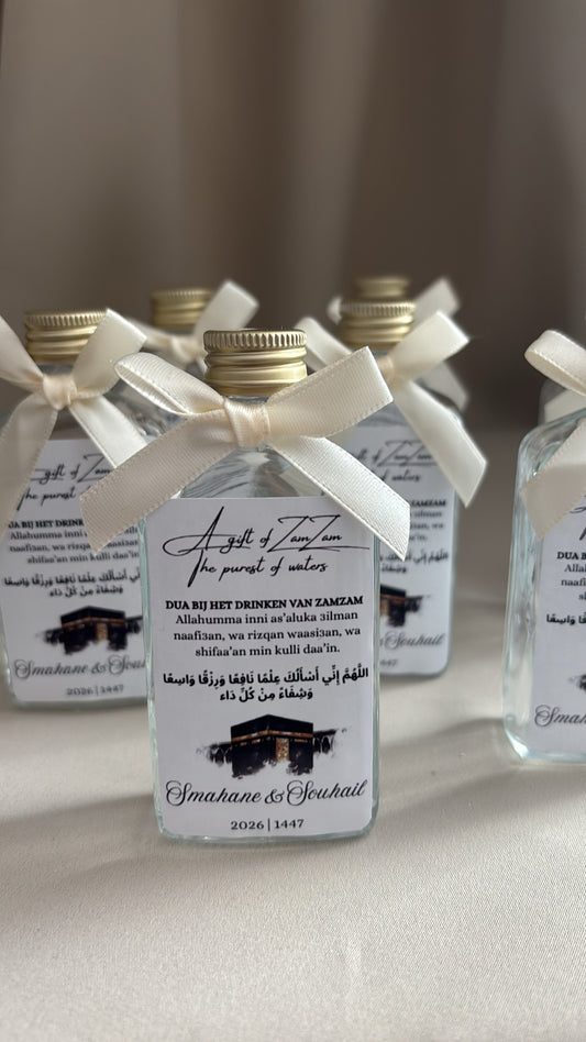 Umrah Mubarak zamzam flesjes. Hadj Mubarak zamzam flesjes 