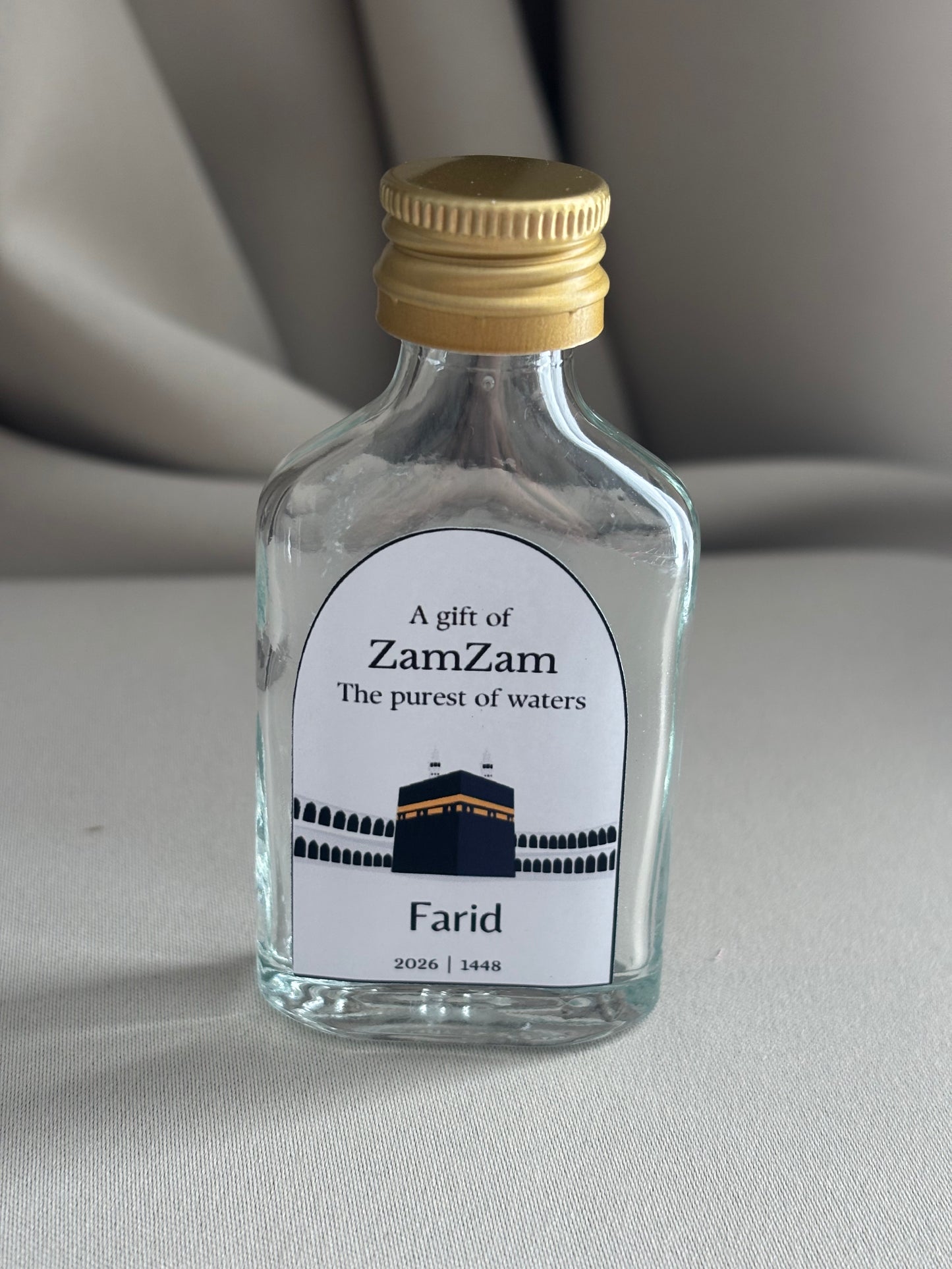 A gift of zamzam Bedankje 20ML