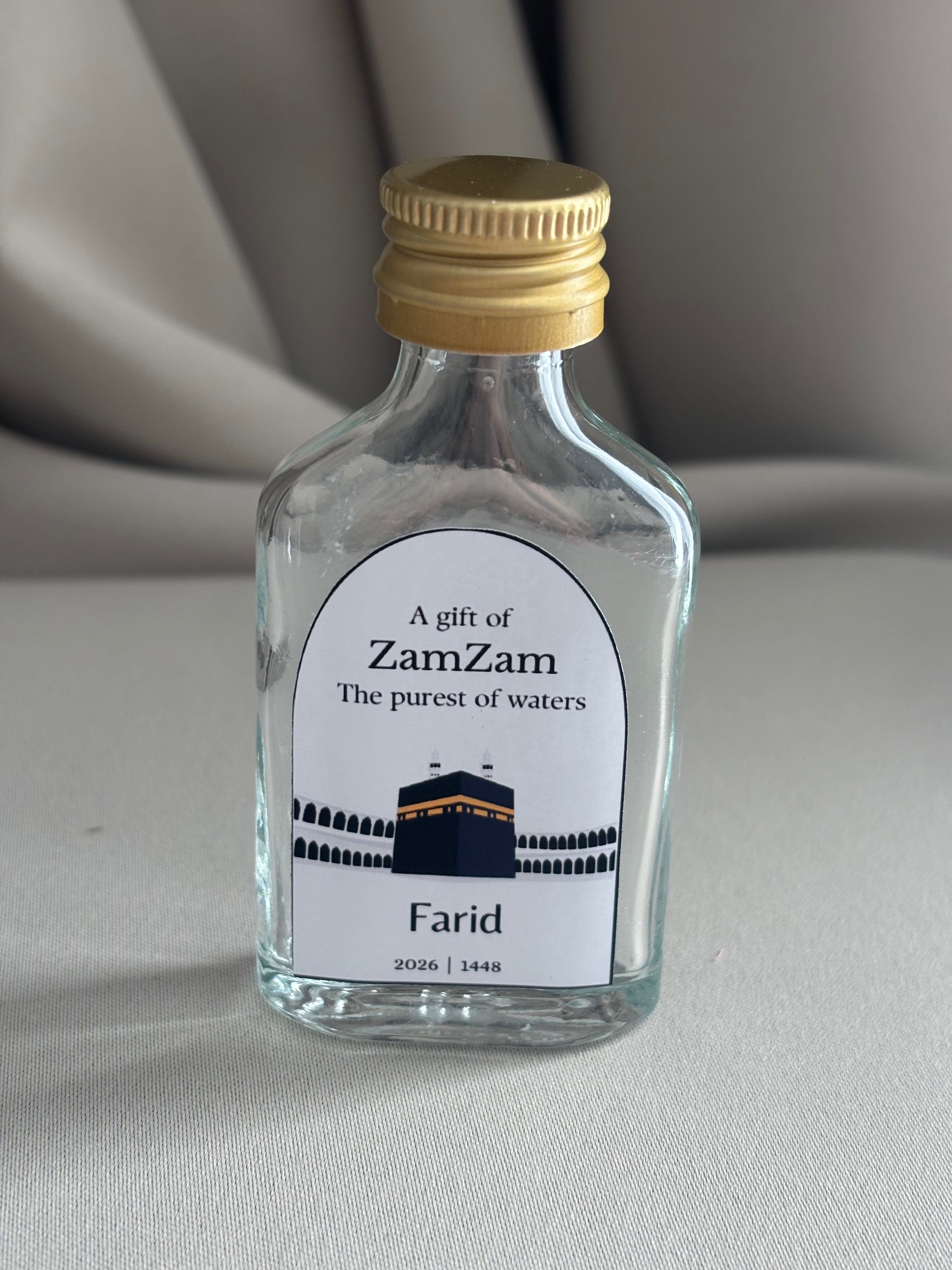 A gift of zamzam Bedankje 20ML