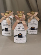 A gift of zamzam flesjes