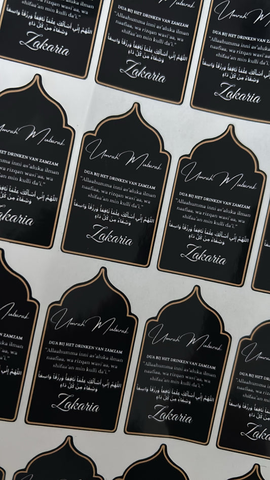 Umrah Mubarak stickers