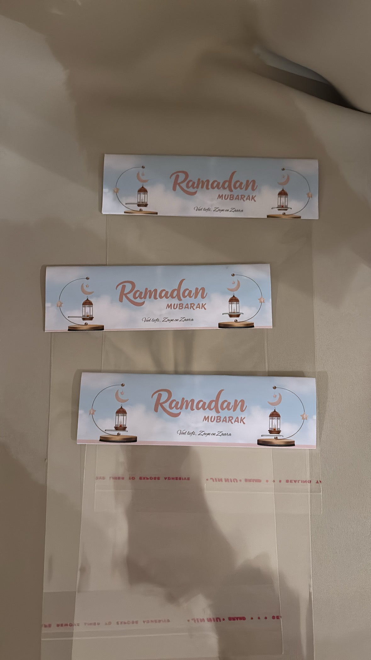 Ramadan / Eid Mubarak zakjes