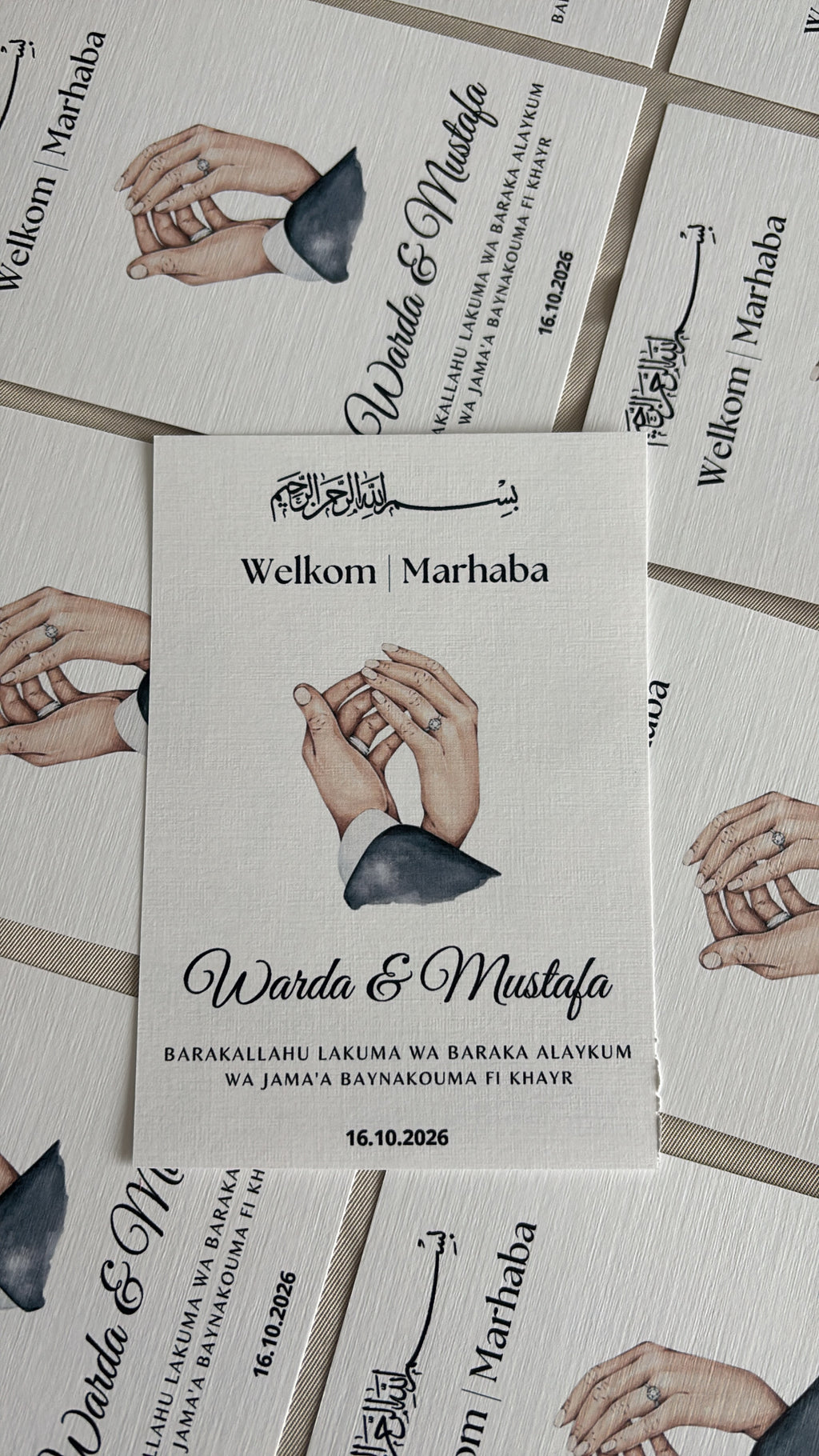 Tafelkaarten | bruiloft & verloving