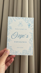 Babyshower Tafelkaarten 