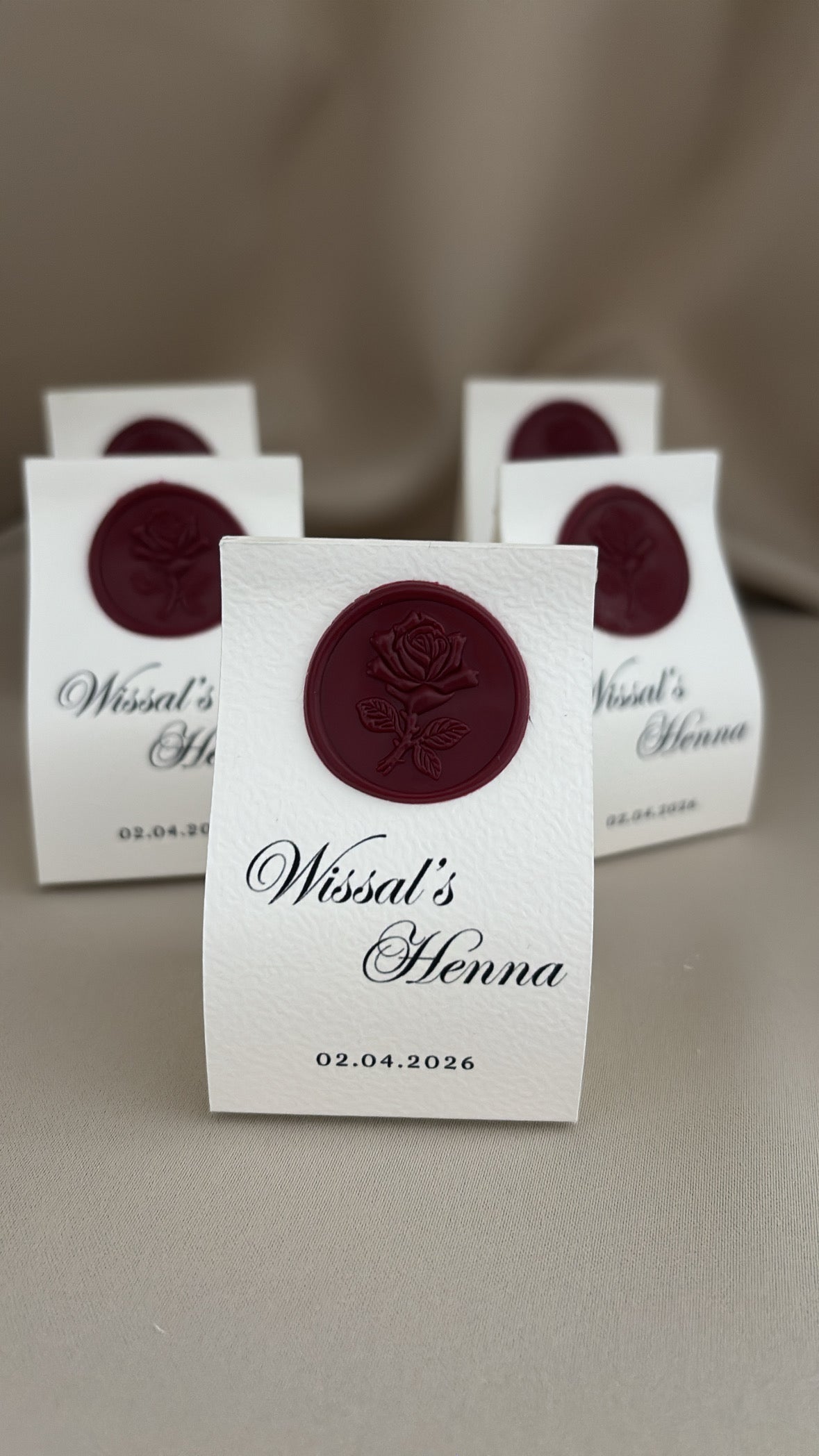 Bubble kaars bedankjes voor bruilfoft, henna, verloving of babyshower