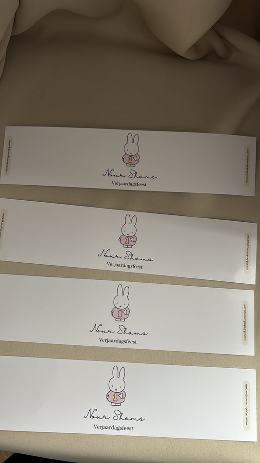 Flessenetiketten verschillende thema’s