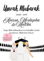 Umrah & Hadj Mubarak lijst